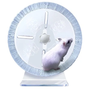Silent Hamster Wheel Super-Silent Hamster Exercise Wheels Accessories Quiet R... - Picture 1 of 1