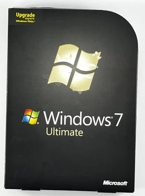 Microsoft Windows 7 Ultimate Upgrade 2 dvd  64 bit - Image 1 of 4