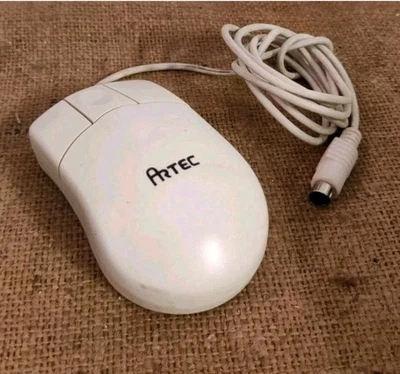 Vintage Computer Maus PS/2 Mouse ARTEC | Retro PC | Kugel ✅ X IBM,Olivetti... - Bild 1 von 3