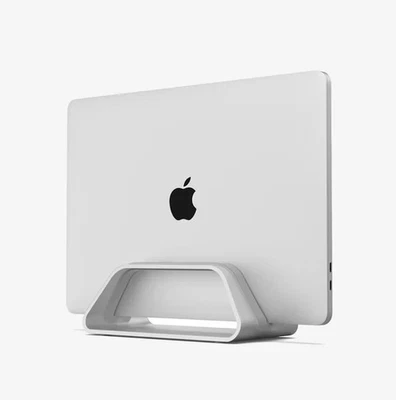 Suporte vertical HumanCentric para Apple MacBook Pro e Air em prata - Imagem 1 de 3
