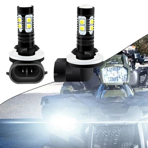 LED Bulbs LED LIGHT BULBS White 300 400 450 Fog Light For Polaris - Picture 1 of 12