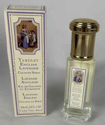 NEW Yardley English Lavender Cologne Spray 1 Oz 30 mL In Box — 第 1/3 张图片