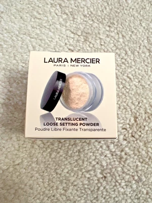 Прозрачная рассыпчатая пудра Laura Mercier 0,33 унции мини дорожный размер - Изображение 1 из 3
