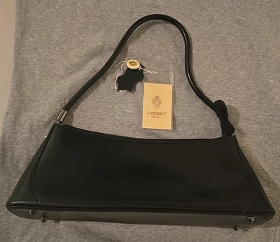 ВИНТАЖНЫЙ I Medici Firenze кожаная сумка-Victoria кожаный клатч BIQA-190-N - Изображение 1 из 4