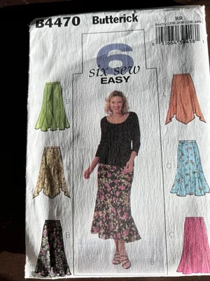 butterick patterns B4470 Women’s Skirts Sz 18w-20w-22w-24w - Image 1 of 2