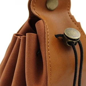 PU Leather Dice Bag Tray Cute Drawstring Pouch Coin Purse Dice Storage Bag - Bild 1 von 10