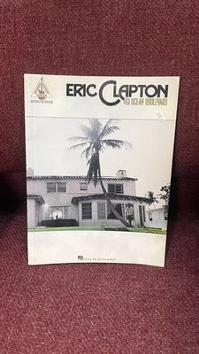1998 ERIC CLAPTON "461 OCEAN BOULEVARD" ALBUM TAB SONGBOOK HAL LEONARD - Image 1 of 4
