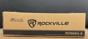 Rockville Ricevitore Amplificatore Commerciale 19" Montabile su Rack 650 Watt RCS650-6 - Foto 1 di 5