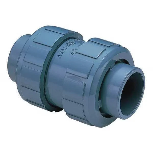 Asahi 1213005 1/2" Socket Pvc Ball Check Valve - Image 1 of 1