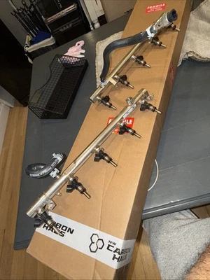 Audi r8 v10 2016-2018 OEM rieles de combustible e inyectores Foto 1 de 2