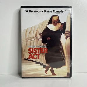 Sister Act DVD 1992 Whoopi Goldberg 90s Musical Nun Comedy New Sealed! - Foto 1 di 5