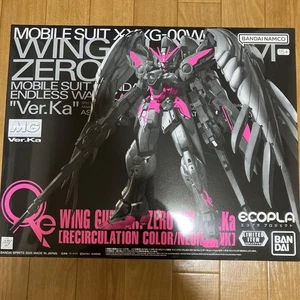 MG 1/100 Wing Gundam Zero EW Ver.Ka Neon Pink Model Gundam Base Limited Bandai - Picture 1 of 7