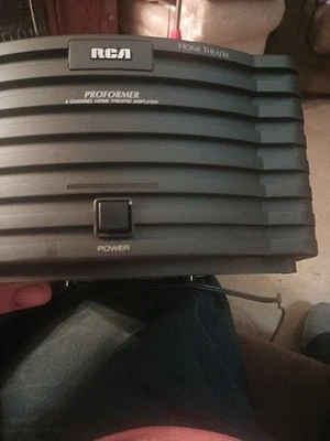 Amplificador de cine en casa RCA Proformer 4 canales PA-4500M Foto 1 de 4