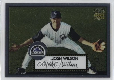 2006 Topps '52 Chrome Rookie Cards /1952 Josh Wilson #TCRC12 - Image 1 of 2