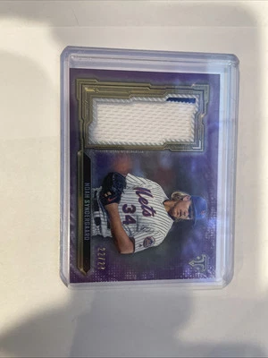 Topps Triple Threads 2020 - Single Jumbo Relics #SJR-NSY Noah Syndergaard/27 Foto 1 de 2