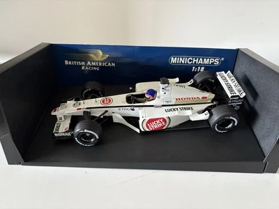Minichamps 1/18 Jacques Villeneuve 2001 BAR Honda 03 Lucky Strike Decals - Image 1 of 4