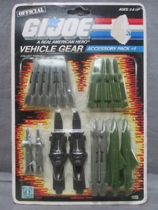 GI Joe FAHRZEUG GETRIEBE ZUBEHÖR PACK 1 werkseitig versiegelt 1986 Vintage Hasbro MOC - Bild 1 von 7