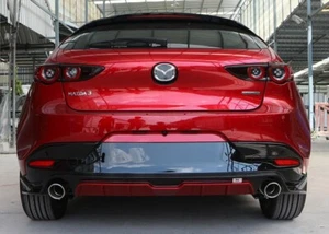 for mazda 3 BP 2019 20 2021 HATCHBACK SPORTS PACK rear skirt diffuser airdam - Picture 1 of 5