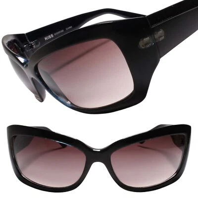 Gafas de sol cuadradas de gran tamaño azules estilo mod vintage raras y auténticas de los años 90 Y2K Foto 1 de 3