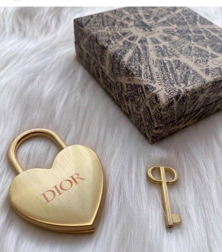 Lucchetto o ciondolo Dior cuore nuovo con scatola