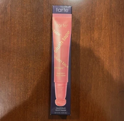 Tarte Blush Tape Liquid Blush ~ Cetim Buffed Rose ~ Tamanho Completo ~ 💯 Autêntico! - Imagem 1 de 3