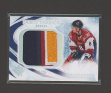 2010-11 Ultimate Collection Debut Threads Patches Alexander Burmistrov /35