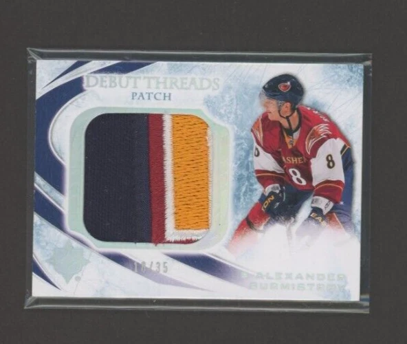 2010-11 Ultimate Collection Debut Threads Patches Alexander Burmistrov /35 - Image 1 of 1