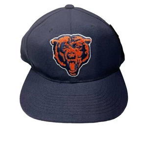 Vintage Sports Specialties Chicago Bears Bear Head Logo Fitted Hat Cap Sz 6 7/8 - Picture 1 of 12