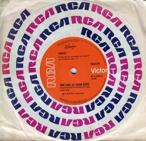 The SWEET The Lies In Your Eyes / Cockroach 45 SirH70 - Picture 1 of 2