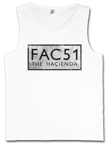 FAC 51 THE HACIENDA II TANK TOP FITNESS - Fac51 Club Factory Records New Order - Picture 1 of 2