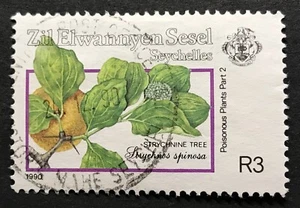 ZIL ELAWAGNE SESEL 1990 3R STRYCHNINE TREE FINE USED SG 216. - Picture 1 of 1