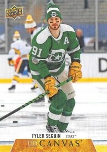 2020-21 Upper Deck Canvas #C26 Tyler Seguin - Picture 1 of 2