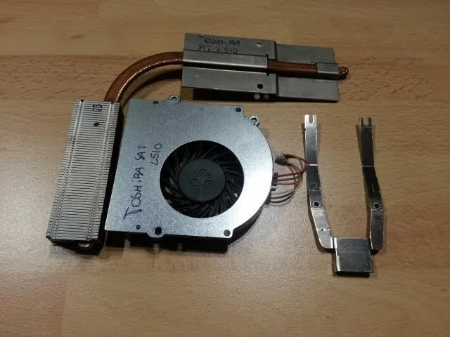 Fan+Heatsink for Toshiba Satellite L510 - L522 Fan Heatsink V000170260 - Image 1 of 1