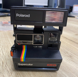 Polaroid Supercolor 635CL Instant Film Camera immaculate condition.