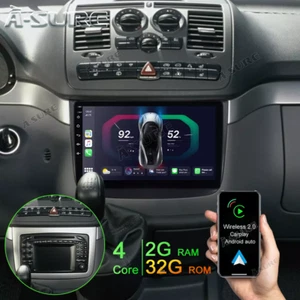 Autoradio Für Mercedes-Benz Viano Vito W639 W169 W906 Android 14 GPS Navi 2G+32G - Bild 1 von 17