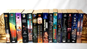 Fantasy Fiction Paperback Book Lot LA Banks Faith Hunter Kerr Brennan Kava C155 - Picture 1 of 8