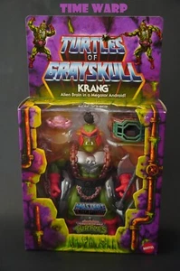 NEW * MATTEL TURTLES OF GRAYSKULL TMNT MOTU KRANG ACTION FIGURE * UNPUNCHED - Picture 1 of 3