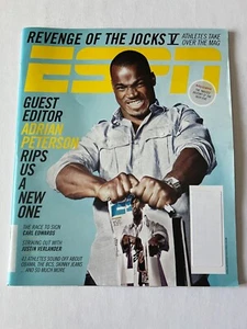 ADRIAN PETERSON * JUSTIN VERLANDER * CARL EDWARDS August 8 2011 ESPN MAGAZINE - Imagen 1 de 10