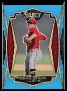 2021 Select Carolina Blue #117 Spencer Howard RC 11/35 - Picture 1 of 2