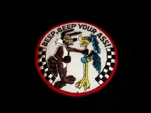 Vintage Beep,Beep Your A ! Patch Measures About 4" – Rare – Original - Picture 1 of 3
