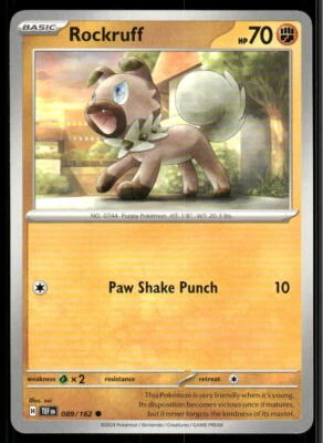 SV05: Temporal Forces #089/162 Rockruff - Image 1 of 2