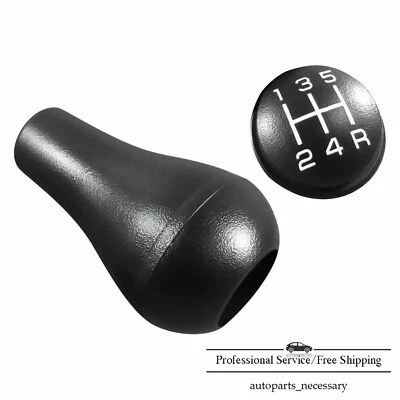 Perilla de cambio negra de 5 velocidades para Dodge Dakota Durango Ram Jeep Cherokee TJ Wrangler Foto 1 de 4