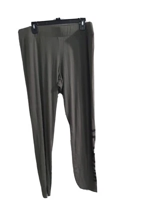 Leggings Sonoma Community Verde Militar Veterano Gráfico al Tobillo Talla: XL  Foto 1 de 4