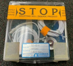 Omega Engineering Compression Load Cell LCG-100 0-100 Load Cell 10v New - Picture 1 of 3