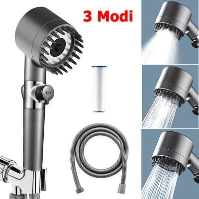 3Modi Deluxe Design Duschkopf Massage Multifunktionaler Handduschkopf mit Filter - Bild 1 von 4