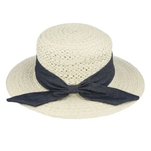 Sombrero de vacaciones de verano de papel de paja para playa hecho a mano sombreros para pastel de cerdo - Imagen 1 de 11