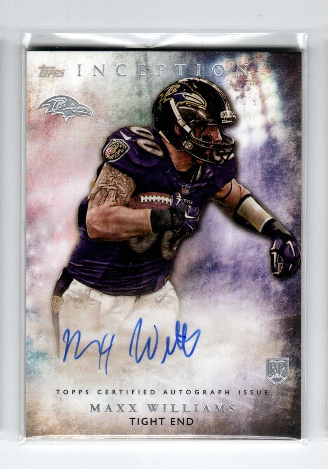2015 Topps Inception #RA38 Maxx Williams AU RC - Image 1 of 1