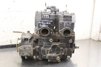 1995 Arctic Cat EXT 580 Powder Special ENGINE MOTOR 105/115PSI 28M9413 - Image 1 of 4