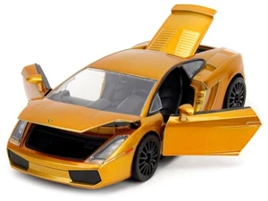 1/24 Jada Fast & Furious X Lamborghini Gallardo Diecast Model Car Gold 34924 - Imagen 1 de 5