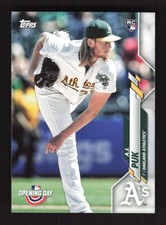 2020 Topps Opening Day   A.J. Puk #168 Oakland Athletics